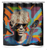 Playing With Dynamic Energy Shower Curtain - Beyond T-shirts